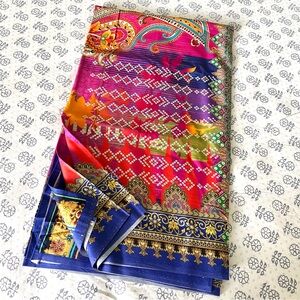 NEW Large Floral Print Scarf/Dupatta